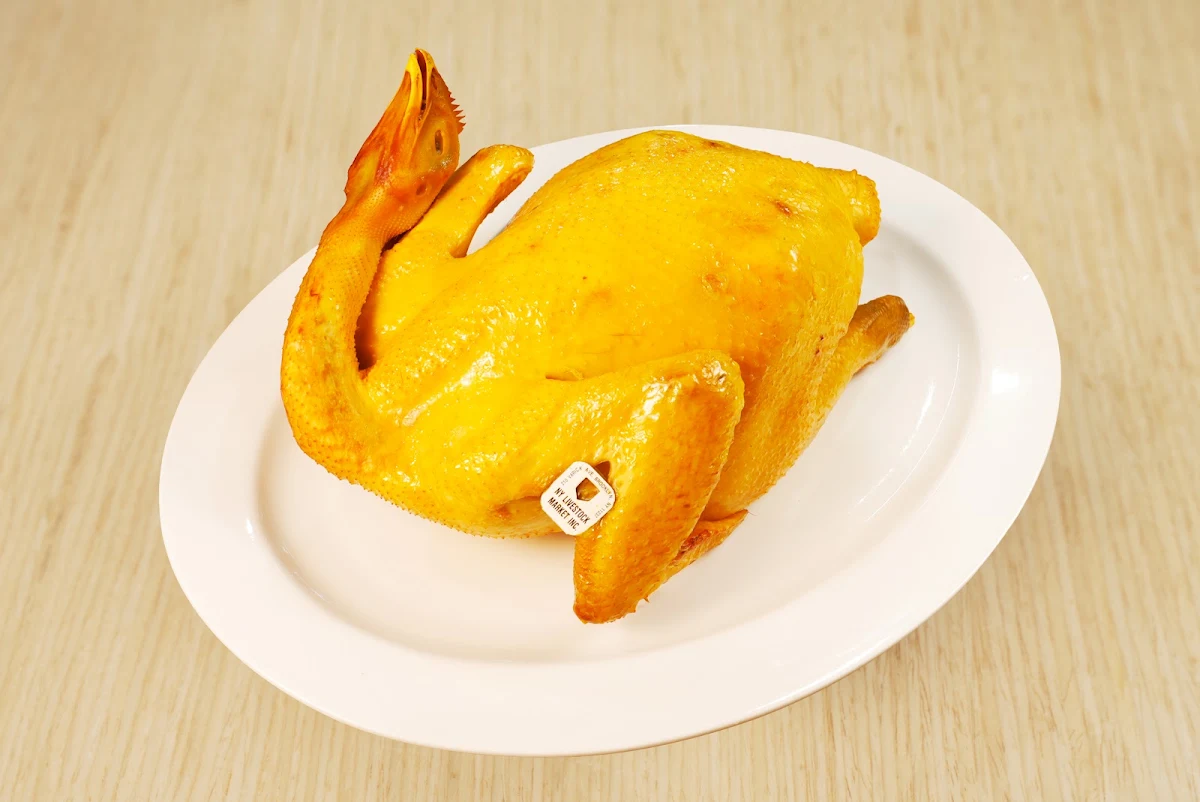 soy chicken half 玫瑰豉油鸡半只